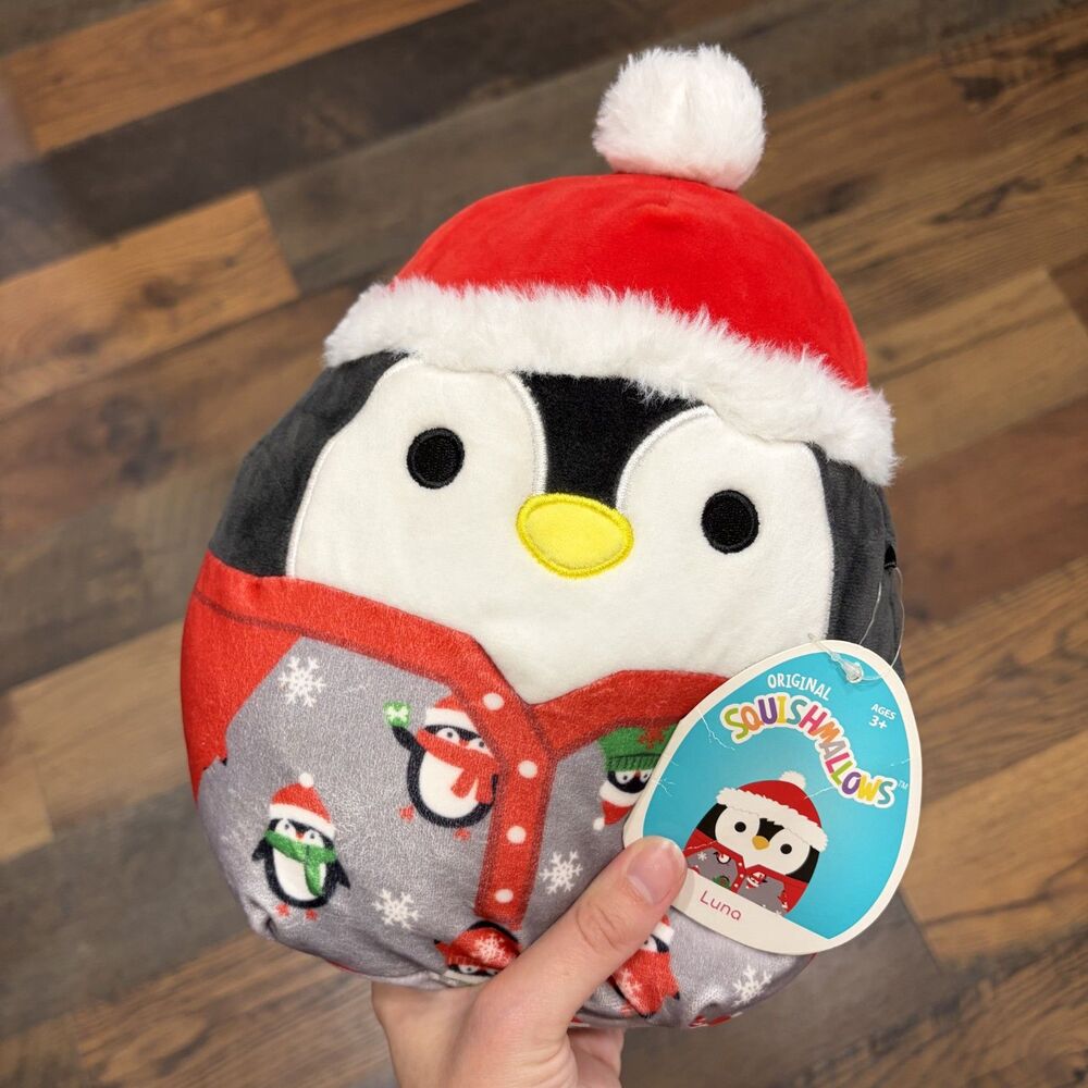 Luna / Kirk Christmas Penguin Squishmallow